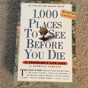 1,000 places to go before you die book 📕